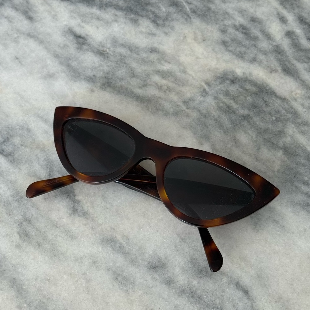 Celine tortoise cat eye sunglasses